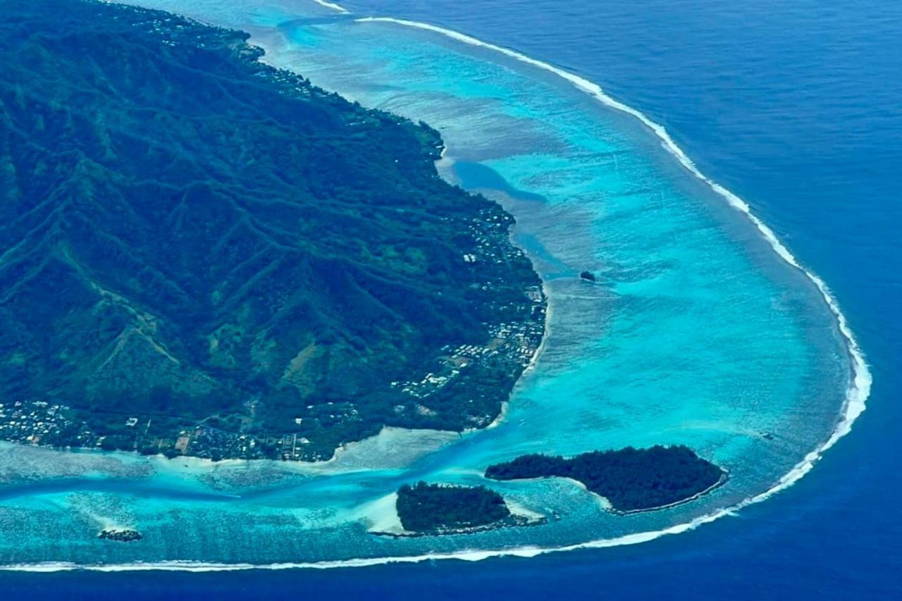 Appartement Auti Studio Direct Access To The Beach On Moorea With Ac -Wifi - Netflix à Haapiti Extérieur photo