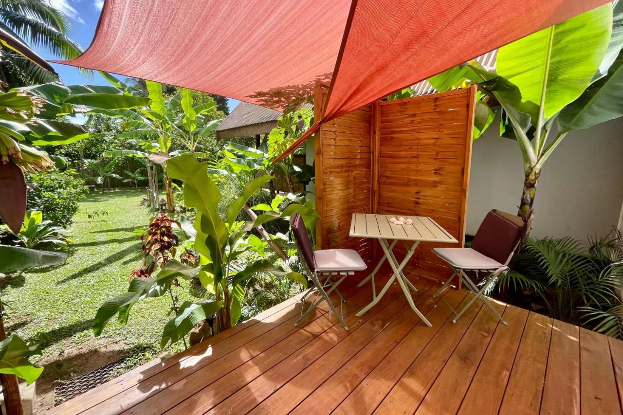 Appartement Auti Studio Direct Access To The Beach On Moorea With Ac -Wifi - Netflix à Haapiti Extérieur photo