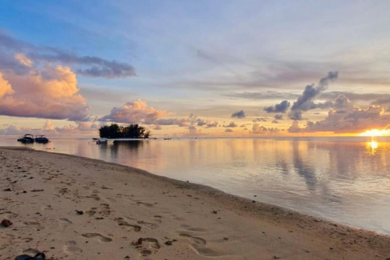 Appartement Auti Studio Direct Access To The Beach On Moorea With Ac -Wifi - Netflix à Haapiti Extérieur photo